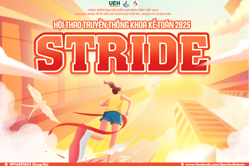 Hội thao Truyền thống khoa Kế toán 2025 - STRIDE: Sải bước thành công rực rỡ